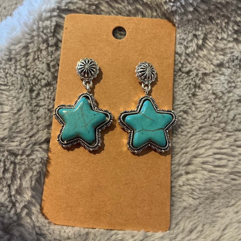 Southwestern Star Earrings